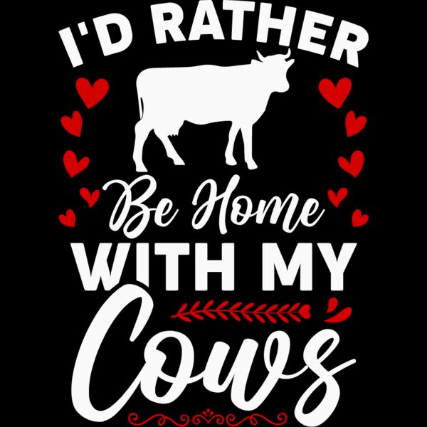 I'd Rather Be With Cows Thumbnail