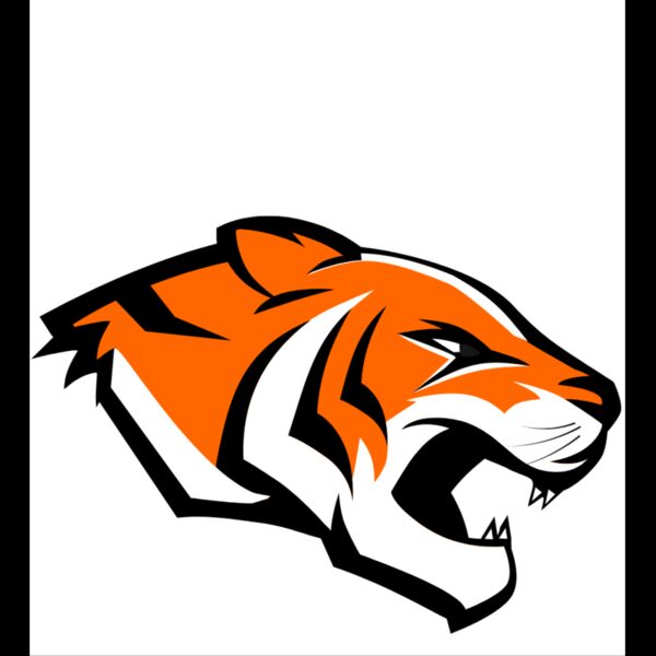 Morris Area Tigers all white words Thumbnail