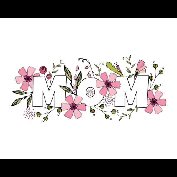 MOM with flowers Thumbnail