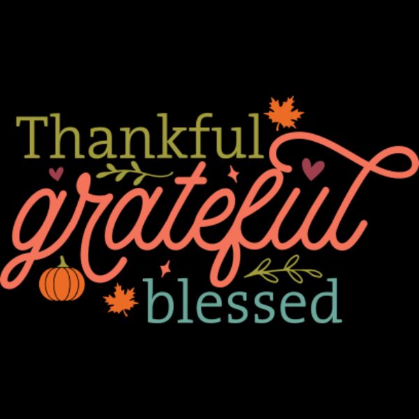 Thankful grateful blessed Thumbnail
